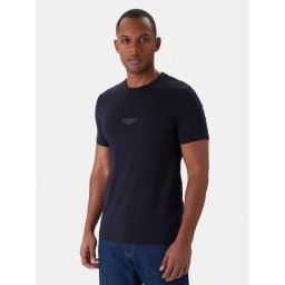 Guess Тишърт M2YI72 I3Z14 Тъмносин Slim Fit
