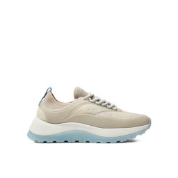 Calvin Klein Сникърси Runner Lace Up Pearl Mix M HW0HW02079 Бежов