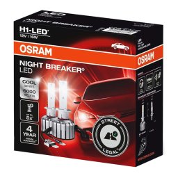 OSRAM NIGHT BREAKER LED H1 16W 6000K
