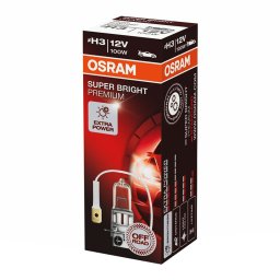 OSRAM SUPER BRIGHT PREMIUM H3 100W 3200K