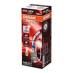 OSRAM NIGHT BREAKER LASER NEXT GEN H3 55W 3200K
