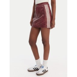 adidas Пола от имитация на кожа Pleather KD8785 Бордо Regular Fit