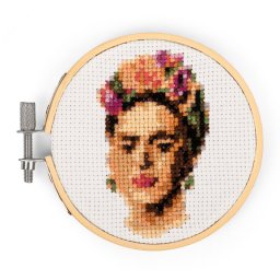 Мини комплект за бродиране Frida Kahlo