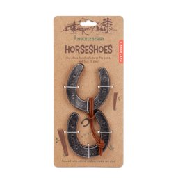 Игра с подкови и кожена връв Huckleberry
