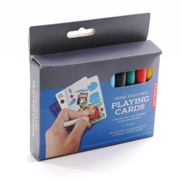Оцвети и създай свои карти за игра