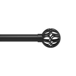 UMBRA Телескопичен корниз - ARIA PIN-POINT - цвят черен мат - размер - 107-305 см.
