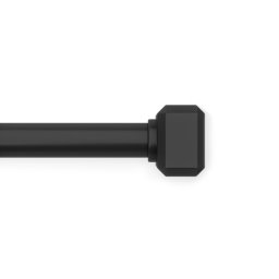 UMBRA Телескопичен корниз - GEO PIN-POINT - цвят черен мат - размер - 107-305 см.