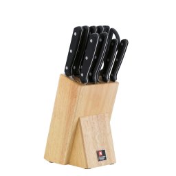 Richardson Sheffield Комплект ножове CUCINA 10 бр. в дървен блок