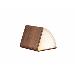 GINGKO Смарт лампа “Super Mini Book“ - цвят орехово дърво