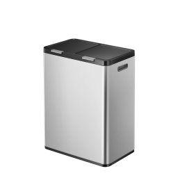 EKO Кош за разделно събиране ESSENTIAL TOUCH - 2 х 30 л. - хром мат