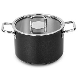 SILAMPOS Тенджера с капак Comfort Black - Ø 24см.