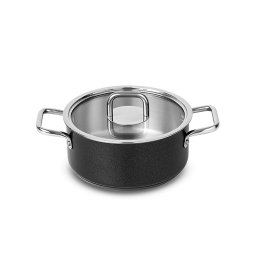 SILAMPOS Плитка тенджера с капак Comfort Black - Ø 16см.