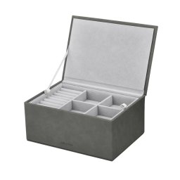 BLOMUS Кутия за бижута “SAHLA“, размер L - цвят сив (Pewter)