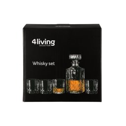4Living Комплект за уиски - 5 части