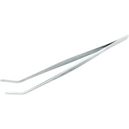 Nerthus Извити стоманени кухненски пинсети - 30 см.