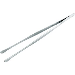 Nerthus Прави стоманени кухненски пинсети - 30 см.