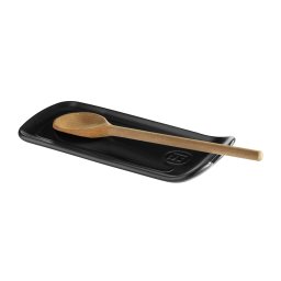 EMILE HENRY Керамична поставка за прибори за готвене SPOON REST - цвят трюфел