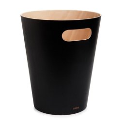 UMBRA Кошче за боклук “Woodrow“ 7,5 л. - дърво/черно