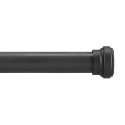 UMBRA Корниз “CAST IRON CAP“ - цвят черен - размер 91-183 см.
