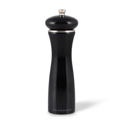 COLE&MASON Мелничка за сол “SHERWOOD BLACK GLOSS“ - 20 см. - цвят черен