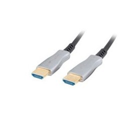 Кабел Lanberg CA-HDMI-20FB-0300-BK, от HDMI(м) към HDMI(м), 30m, черен