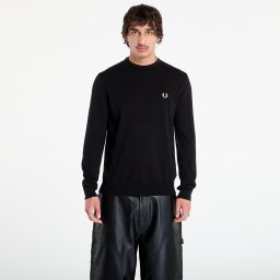 Пуловер FRED PERRY Classic Crew Neck Jumper Black M