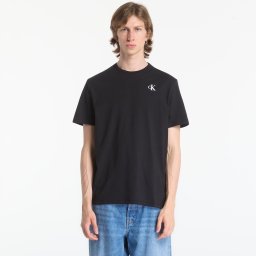 Тениска Calvin Klein Jeans Ss 30s Eu Calvin Kle Black XL