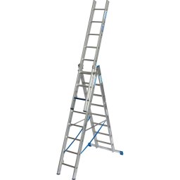 Алуминиева стълба трираменна Krause Stabilo 3x8