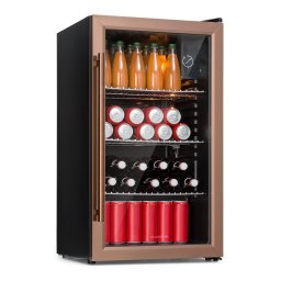 Klarstein Beersafe XXL, охладител, 80 литра, 3 рафта, панорамна стъклена врата (HEA-Beersafe-XXL-c)