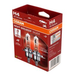 OSRAM NIGHT BREAKER SILVER 2HB H4 60/55W 3200K