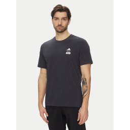 adidas Тишърт Star Wars The Mandalorian™ JI5716 Сив Regular Fit