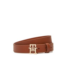 Tommy Hilfiger Дамски колан Th Modern 2.5 AW0AW17496 Кафяв