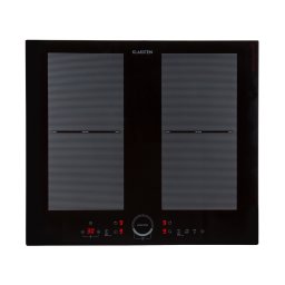 Klarstein Delicatessa 60, индукционен котлон за вграждане, 4 зони, 7000 W, керамична повърхност, черна (CP4-Delicatessa-60-B)