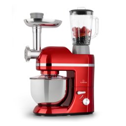 Klarstein Lucia Elegance, кухненски робот, пасатор, месомелачка, 1800W, без BPA (TK2-LuciaEleg-R)