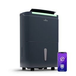Klarstein DryFy Connect 40 Smart, Влагоуловител WiFi Компресор 40l / d 60-70м² Бял (DXJ2-Kl-DFC-40-An)