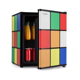 Klarstein Solve, хладилник, мини бар, 48 л, дизайн на магически куб (HEA13-Solve-48L)