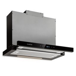 Klarstein Mariana Neo 60, плосък абсорбатор, 640 m³/h, външна тяга, LED (CGCH3-Mariana-Neo60B)