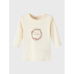 NAME IT Блуза 13210028 Екрю Regular Fit