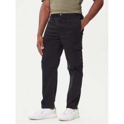 BOSS Текстилни панталони Sisla-9 50544866 Черен Regular Fit