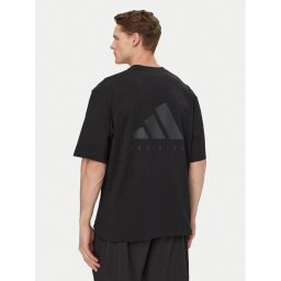 adidas Тишърт PrimeLift Workout JN3680 Черен Oversize