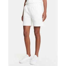 Emporio Armani Спортни шорти EW000778 AF12186 U1131 Бял Loose Fit