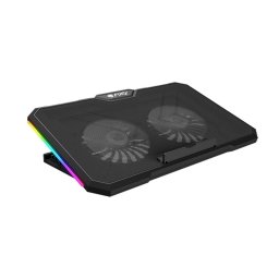 Fury Gunbai G3 Laptop Cooling Pad 14.1-17.3" 2 fans, RGB LED Light, 2 USB