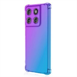 Силиконов гръб за Motorola Edge 70 Fusion 5G - лилаво - син