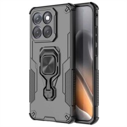 Хибриден гръб със стойка за Motorola Edge 70 Fusion 5G - черен