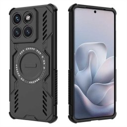 Хибриден гръб за с магнит MAGSAFE за Motorola Edge 70 Fusion 5G - черен