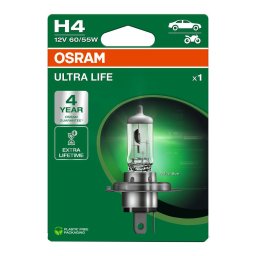 OSRAM ULTRA LIFE 1BL H4 60/55W 3200K