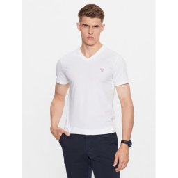 Guess Тишърт M2YI32 J1314 Бял Slim Fit