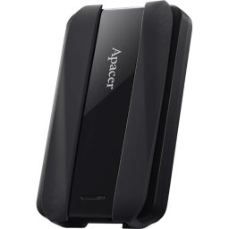 Външен твърд диск Apacer AC533 1TB USB 3.2, 2.5", Гумени уплътнения, 269g - Черен