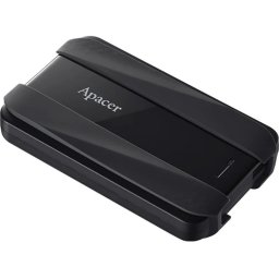 Външен твърд диск Apacer AC533 2TB USB 3.2, 2.5", Гумени уплътнения, 269g - Черен