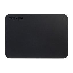 Външен твърд диск Toshiba Canvio Basics 2TB USB 3.2, 2.5", 149g - Черен